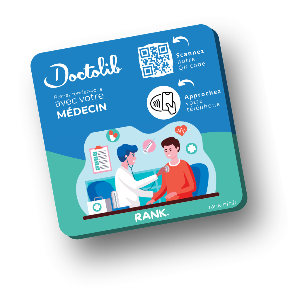 Plaque Doctolib