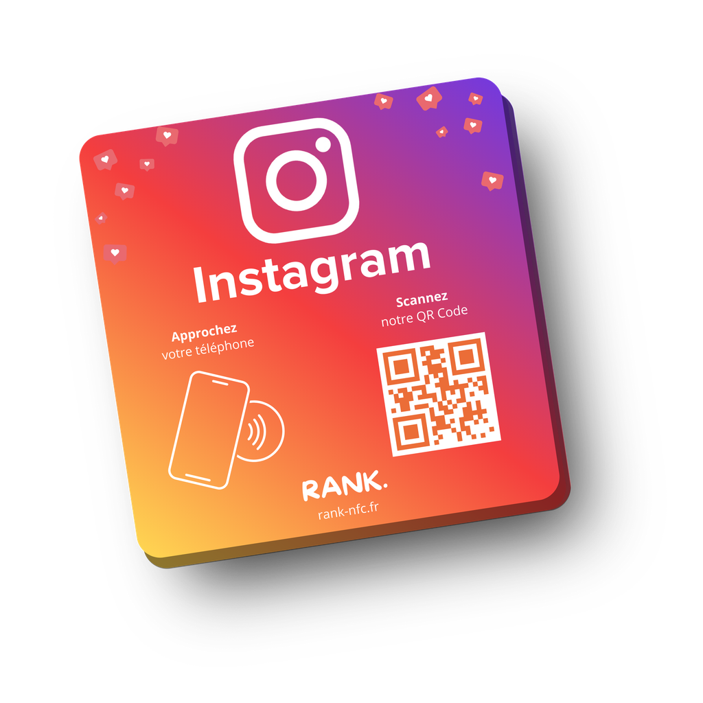 Plaque Instagram